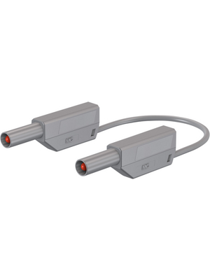 Staeubli Electrical Connectors - SLK410-E/N/SIL 100cm grau/grey - Test lead 100 cm grey, SLK410-E/N/SIL 100cm grau/grey, St?ubli Electrical Connectors