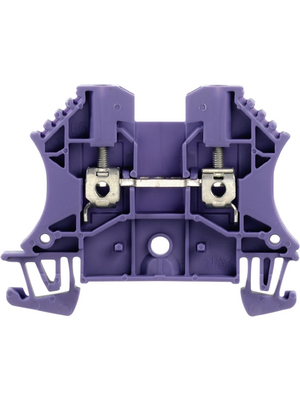 Weidmller - WDU 2.5 PA/VI - 1037700000 - Terminal block W-Series N/A violet, 0.5...4 mm2, WDU 2.5 PA/VI - 1037700000, Weidmller