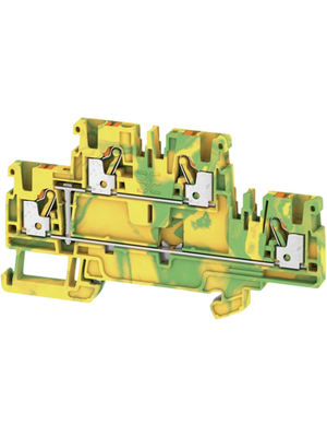 Weidmller - A2T 2.5 PE - 1547680000 - Terminal block A N/A green/yellow, 0.5...2.5 mm2, A2T 2.5 PE - 1547680000, Weidmller