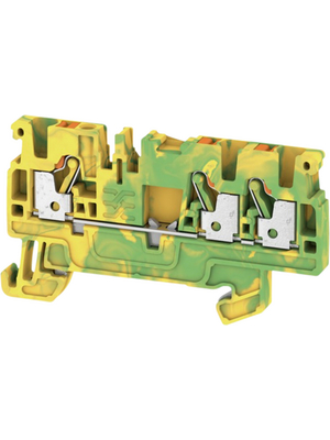 Weidmller - A3C 2.5 PE - 1521670000 - Terminal block A N/A green/yellow, 0.5...2.5 mm2, A3C 2.5 PE - 1521670000, Weidmller