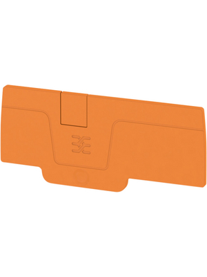 Weidmller - AEP 3C 4 OR - 2051890000 - End plate N/A 72 x 2.1 x 32 mm orange A, AEP 3C 4 OR - 2051890000, Weidmller