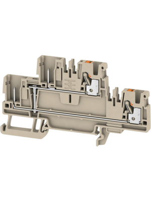 Weidmller - APGTB 2.5 2T VL 4C/2 - 1548140000 - Terminal block A N/A Dark Beige, 0.5...2.5 mm2, APGTB 2.5 2T VL 4C/2 - 1548140000, Weidmller