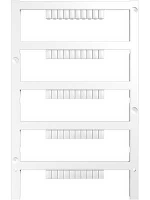 Weidmller - DEK 5/3.5 MC NE WS - 1755270000 - Terminal block marking strip, unprinted, DEK 5/3.5 MC NE WS - 1755270000, Weidmller