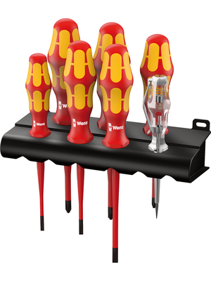 Wera - 160iS/7 Rack - Screwdriver set VDE 7 p., 160iS/7 Rack, Wera