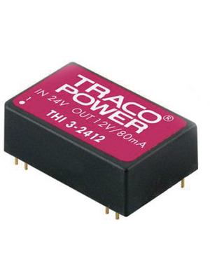 Traco Power - THI 3-0511 - DC/DC converter 5 VDC 5 VDC, THI 3-0511, Traco Power