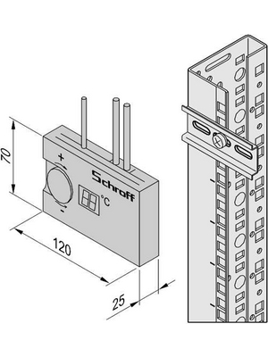 Pentair Schroff - 60715-005 - Speed control, 60715-005, Pentair Schroff