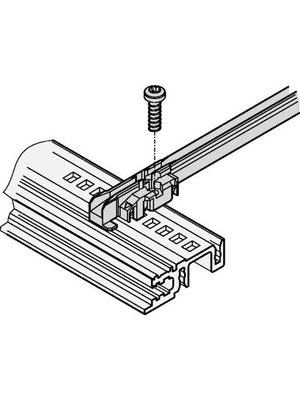 Pentair Schroff - 21500-039 - Screw, self-locking, 21500-039, Pentair Schroff