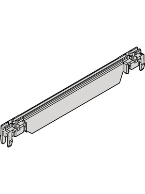 Pentair Schroff - 64560-076 - Guide rail red, 64560-076, Pentair Schroff