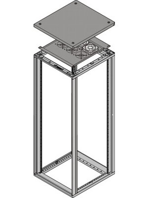 Pentair Schroff - 27230-086 - Cover fan unit 589 x 553 x 600 mm, 27230-086, Pentair Schroff