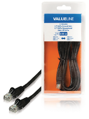 Valueline - VLCB85100B30 - Patch cable CAT5e UTP 3 m, VLCB85100B30, Valueline