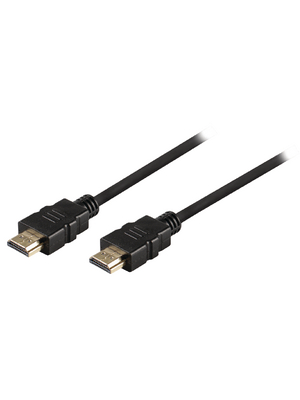 Valueline - VGVT34000B100 - Monitor cable 10.0 m black, VGVT34000B100, Valueline