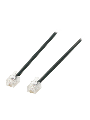 Valueline - VLTP90200B100 - Telecom Cable 10.0 m black, VLTP90200B100, Valueline