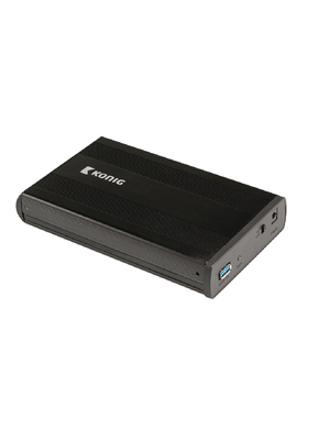 Koenig - CSU3HDE35S100 - Hard disk enclosure SATA 3.5" USB 3.0 black, CSU3HDE35S100, K?nig