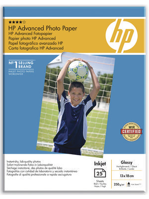 Hewlett Packard (DAT) - Q8696A - Advanced Photo Paper 13 x 18 cm, Q8696A, Hewlett Packard (DAT)