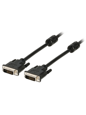 Valueline - VLCP32000B100 - Monitor cable 10.0 m black, VLCP32000B100, Valueline