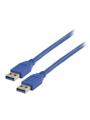 Valueline - VLCP61000L30 - USB Cable 3.00 m blue, VLCP61000L30, Valueline