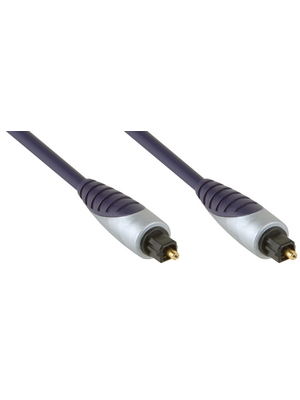 Bandridge - SAL5605 - Digital optical cable, TOS male, 5.0 m 5.00 m black, SAL5605, Bandridge