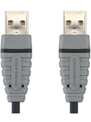 Bandridge - BCL4802 - USB 2.0 cable 2.00 m black, BCL4802, Bandridge