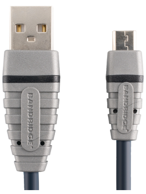 Bandridge - BCL4901 - Micro USB 2.0 cable 1.00 m black, BCL4901, Bandridge