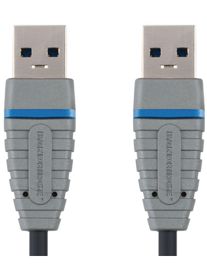 Bandridge - BCL5801 - USB 3.0 cable, A C A, m C m 1.00 m blue, BCL5801, Bandridge