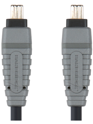 Bandridge - BCL6102 - FireWire cable, 4pC4p, mCm 2.00 m blue, BCL6102, Bandridge