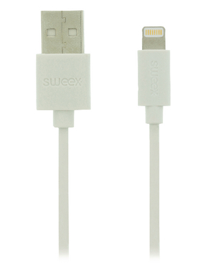 Sweex Europe BV - SMCA0312-01 - Sync and Charge Cable 1.00 m white, SMCA0312-01, Sweex Europe BV