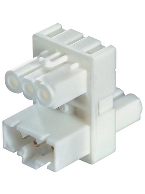 Wieland - GST15I3V 2P1H W WS - Plug distributor distributor L1-N-PE Plug Connection, GST15I3V 2P1H W WS, Wieland