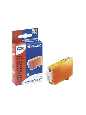 Pelikan - 361721 - Ink cartridge CLI-8Y yellow, 361721, Pelikan