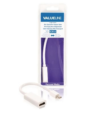 Valueline - VLMB37650W02 - Monitor cable 0.2 m, VLMB37650W02, Valueline