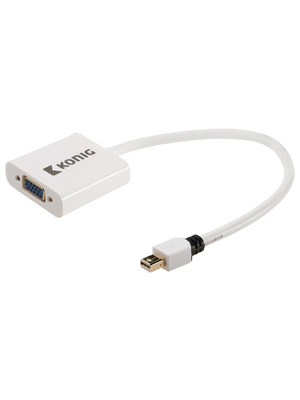 Koenig - KNM37850W02 - Monitor cable 0.20 m white, KNM37850W02, K?nig