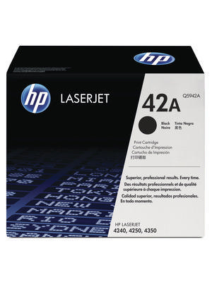 Hewlett Packard (DAT) - Q5942A - Toner 42A black, Q5942A, Hewlett Packard (DAT)