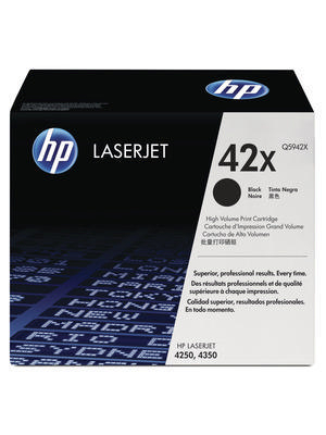 Hewlett Packard (DAT) - Q5942X - Toner 42X black, Q5942X, Hewlett Packard (DAT)