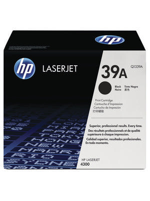 Hewlett Packard (DAT) - Q1339A - Toner 39A black, Q1339A, Hewlett Packard (DAT)