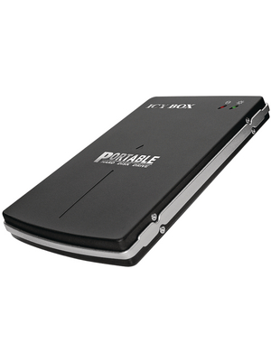 ICY BOX - IB-250STU3+BH - Hard disk enclosure SATA 2.5" black, IB-250STU3+BH, ICY BOX