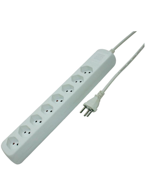 Steffen - 20 600218 - Outlet strip, 8xJ (T13), 1.4 m, Type 12, 20 600218, Steffen