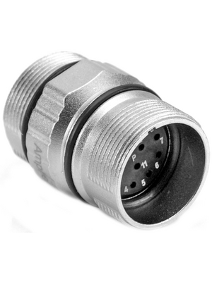 Amphenol - MA1JAP1200 - Extension (cable receptacle) 12P Poles 12, MA1JAP1200, Amphenol