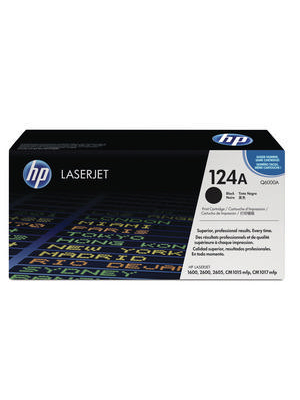 Hewlett Packard (DAT) - Q6000A - Toner 124A black, Q6000A, Hewlett Packard (DAT)