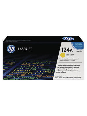 Hewlett Packard (DAT) - Q6002A - Toner 124A yellow, Q6002A, Hewlett Packard (DAT)