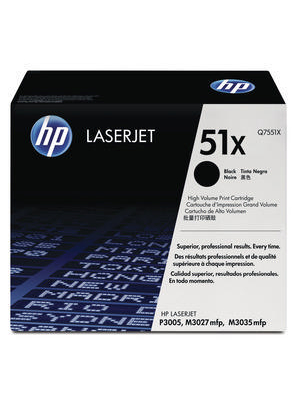 Hewlett Packard (DAT) - Q7551X - High Capacity Toner 51X black, Q7551X, Hewlett Packard (DAT)