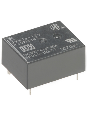 Panasonic - JVN1AF-100V-F - PCB power relay 100 VDC 600 mW, JVN1AF-100V-F, Panasonic