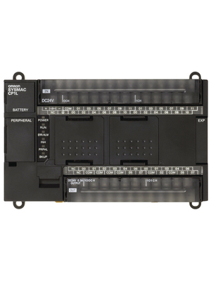 Omron Industrial Automation - CP1L-M40DT1-D - Programmable logic controller CP1, 24 DI, 1 AI (Potentiometer 8 Bit), 2 HS, 16 TO, CP1L-M40DT1-D, Omron Industrial Automation