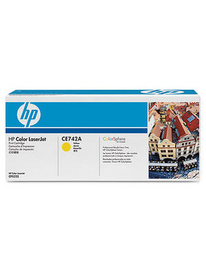 Hewlett Packard (DAT) - CE742A - Toner 307A yellow, CE742A, Hewlett Packard (DAT)