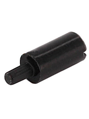 Piher - 5012 BLACK - Shaft knob for trimmer PT 10 black, 5012 BLACK, Piher