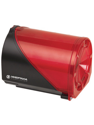 Werma - 444 110 75 - LED/EVS multi-tone siren red, 444 110 75, Werma