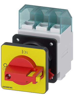 Siemens - 3LD2150-0TK13 - Switch disconnector 9.5 kW 25 A Switch positions 2 Poles 3, 3LD2150-0TK13, Siemens