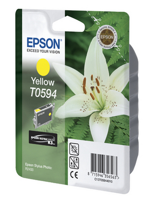 Epson - C13T059444 - Ink T0594 yellow, C13T059444, Epson