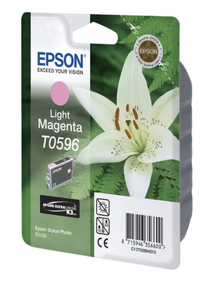 Epson - C13T05964010 - Ink T0596 light magenta, C13T05964010, Epson