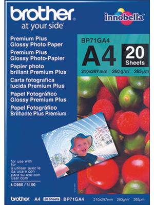 Brother - BP71-GA4 - Photo Paper, BP71-GA4, Brother