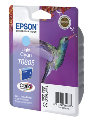 Epson - C13T080540 - Ink T0805 light cyan, C13T080540, Epson