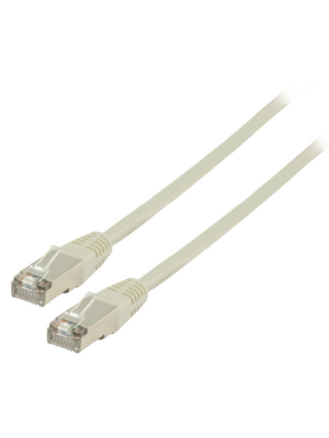 Valueline - FTP-0007/1 - Patch cable CAT5 F/UTP 1.00 m grey, FTP-0007/1, Valueline